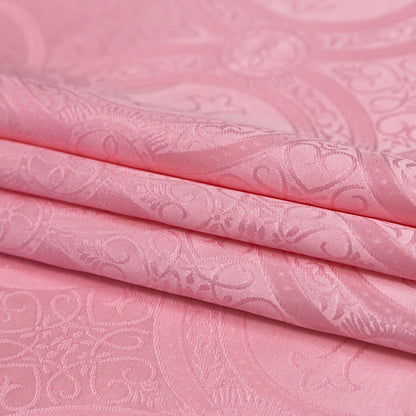 Baby Pink Ecclesiastical Jacquard Detail