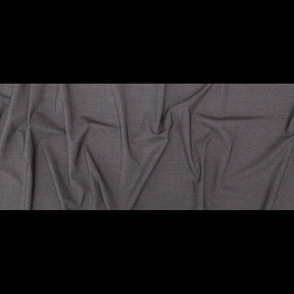 Italian Gray Stretch Tropical Wool Suiting Full