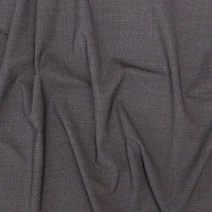 Italian Gray Stretch Tropical Wool Suiting
