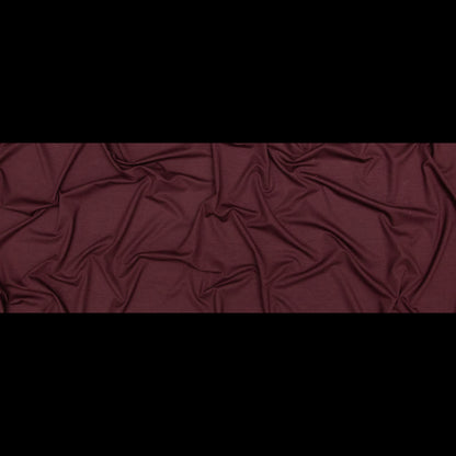 Italian Chocolate Brown Stretch Viscose Jersey Full