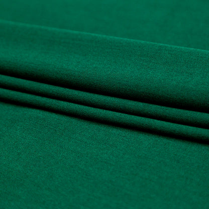 Italian Verde Stretch Polyester Twill Folded