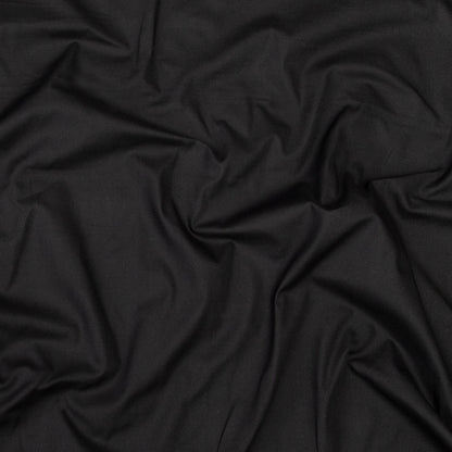 Black Cotton Twill