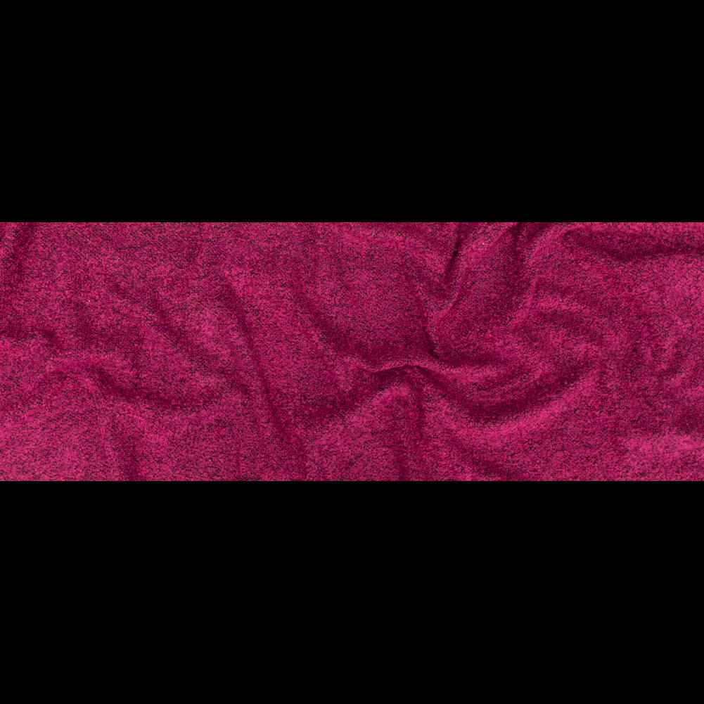 Magenta Blended Wool Boucle Full