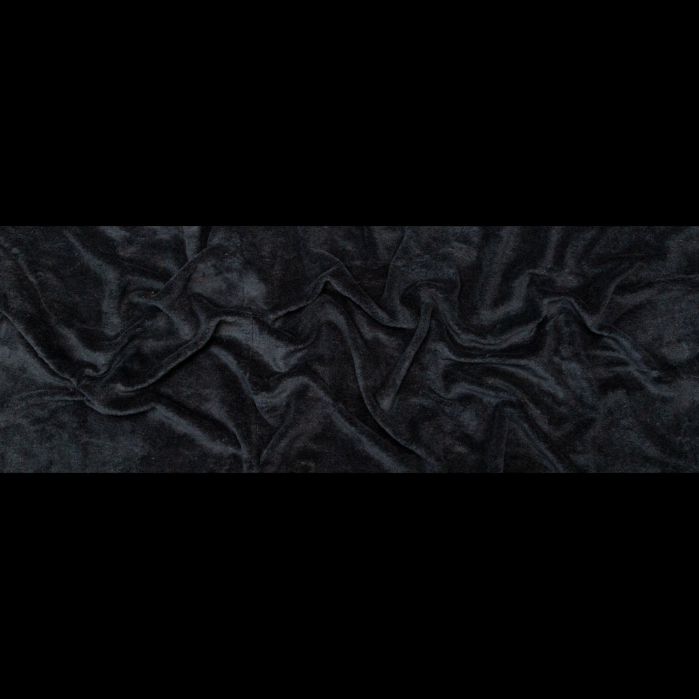 Thick Fuzzy Black Wool Knit Full