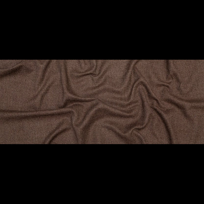 Gray and Brown Heavy Wool Twill Coating Full