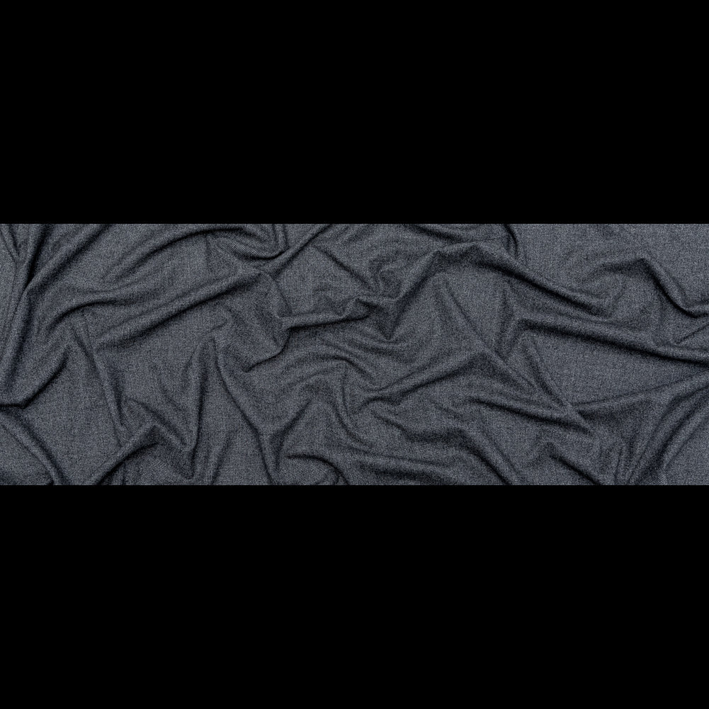 Stretch Wool Suiting - Heathered Peat Gray Full