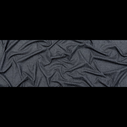 Stretch Wool Suiting - Heathered Peat Gray Full