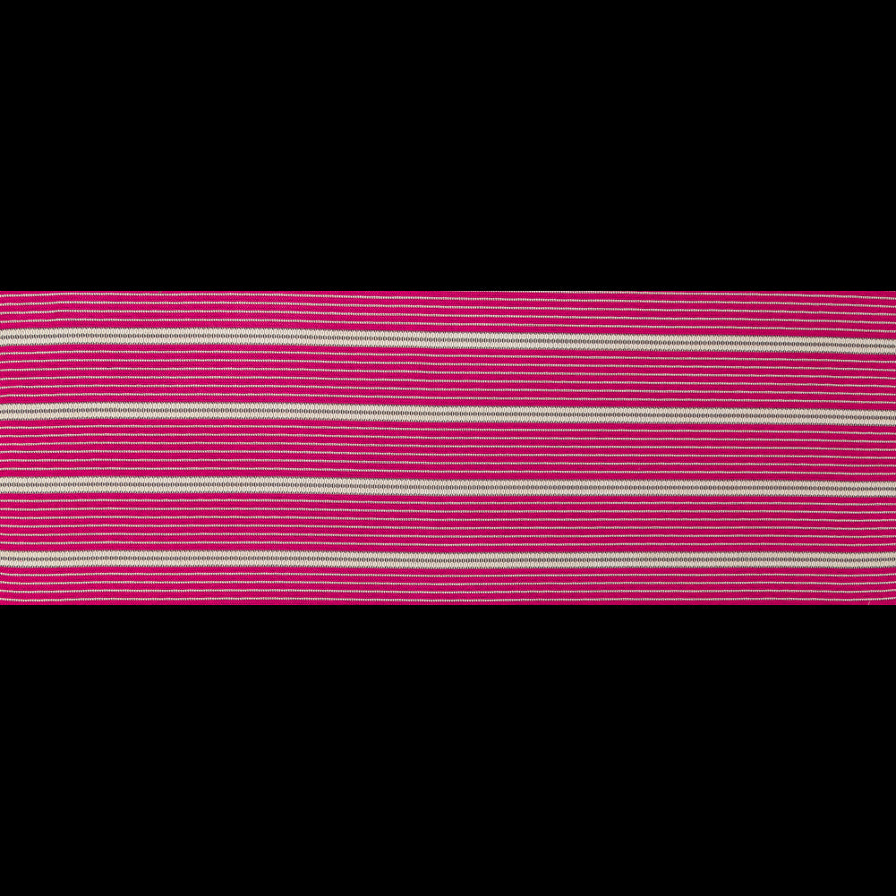 Raspberry Sorbet Striped Tweed Full