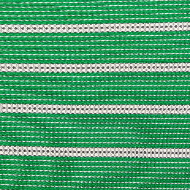 Kelly Green Striped Tweed