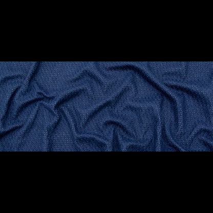 Gray Interlock Knit with Topical Navy Knit Yarn Design Full