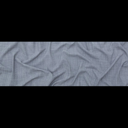 Italian Heathered Light Gray Stretch Suiting Full