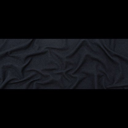 Navy Wool Boucle with a Cotton Backing Full