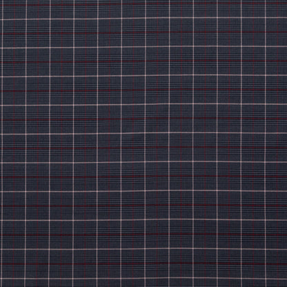 Rag & Bone Steel Blue, Orchid and Red Plaid Suiting