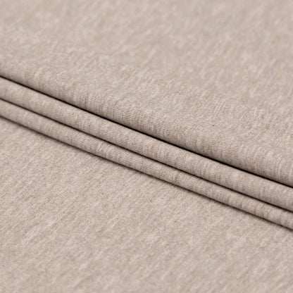 Italian Heathered Beige Stretch Rayon Jersey Folded