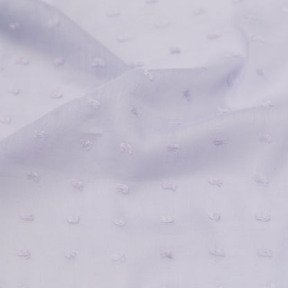 Italian Evening Haze Cotton Swiss Dot Detail