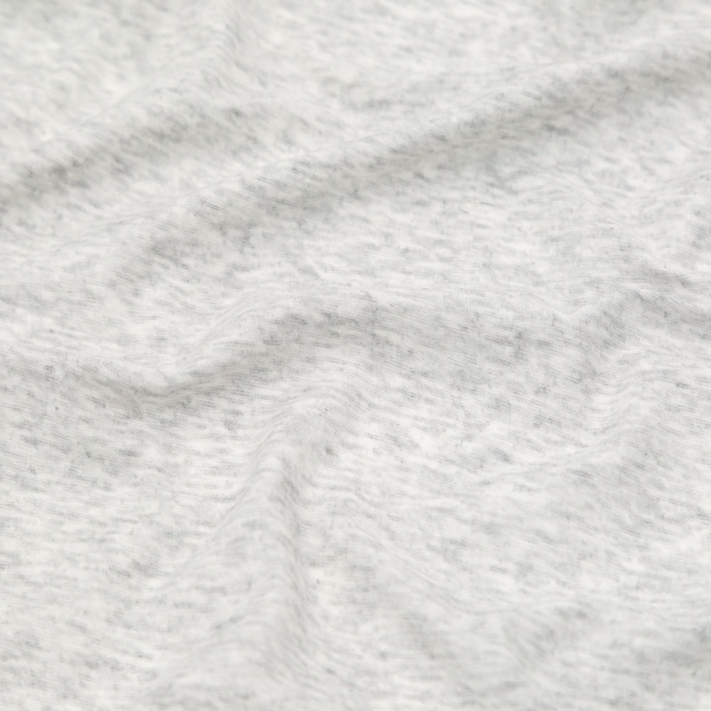 Heathered Light Gray Tissue Weight Jersey Full