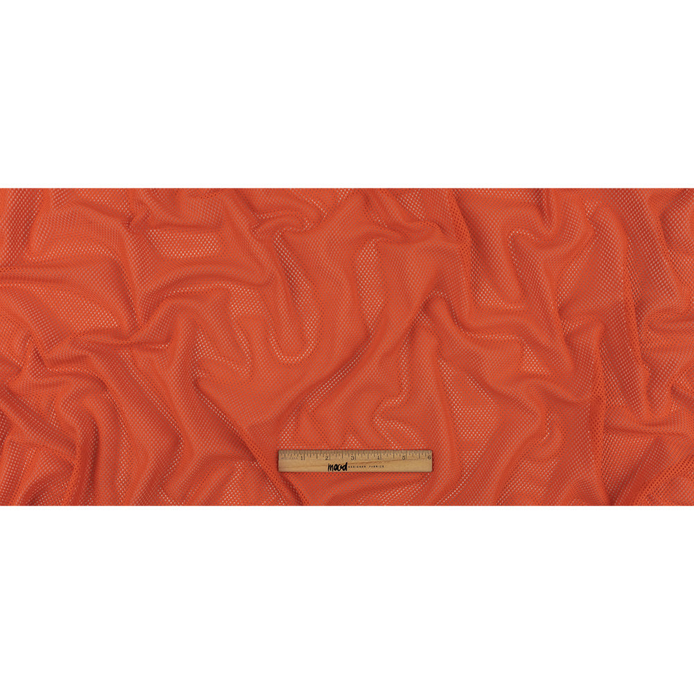 Coral Orange Polyester Mesh Full