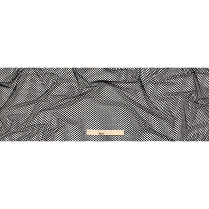 Black Stretch Polyester Netting Full