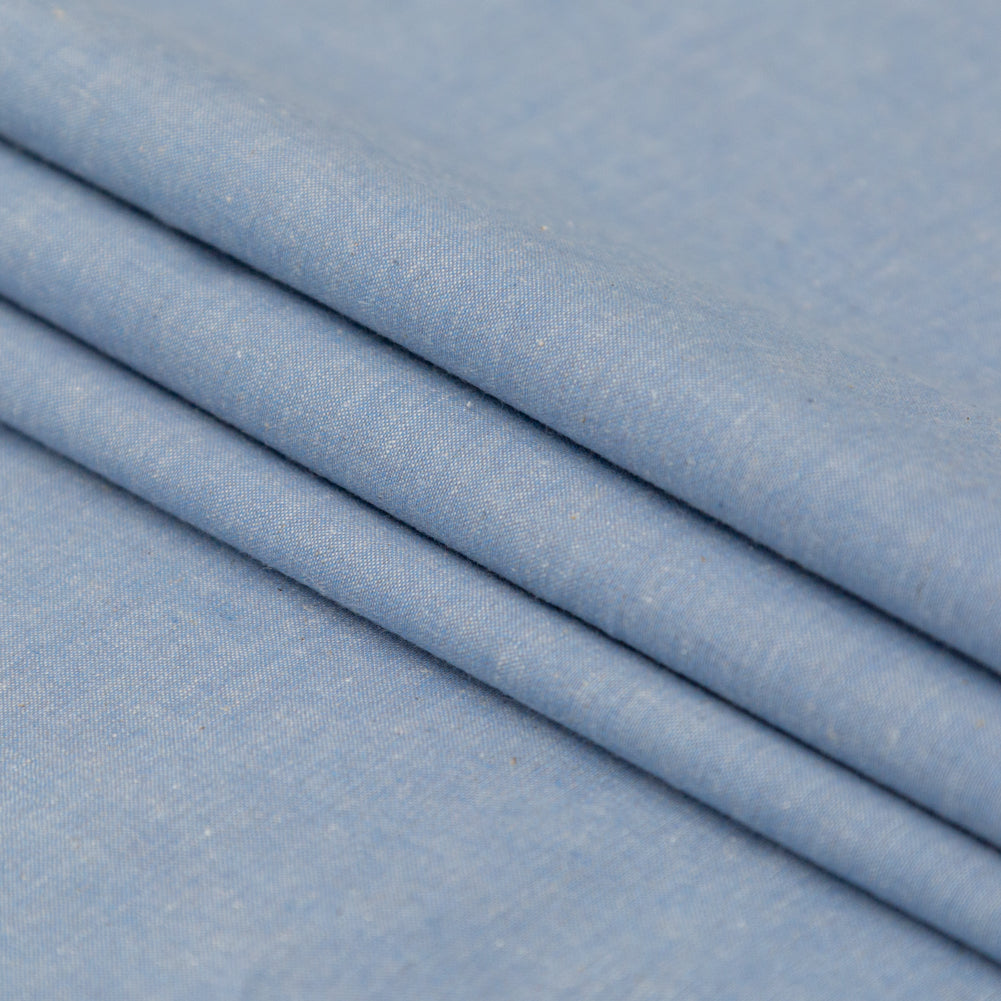 Rag & Bone Powder Blue Cotton Chambray Folded