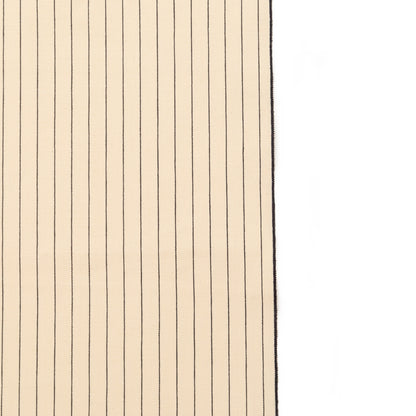 Rag & Bone Beige and Black Pencil Striped Selvedge Denim Detail