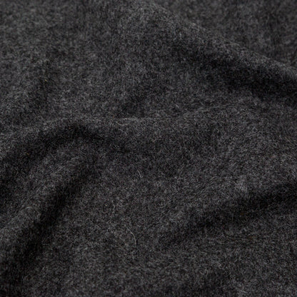Rag & Bone Heathered Charcoal Felted Wool Coating Detail