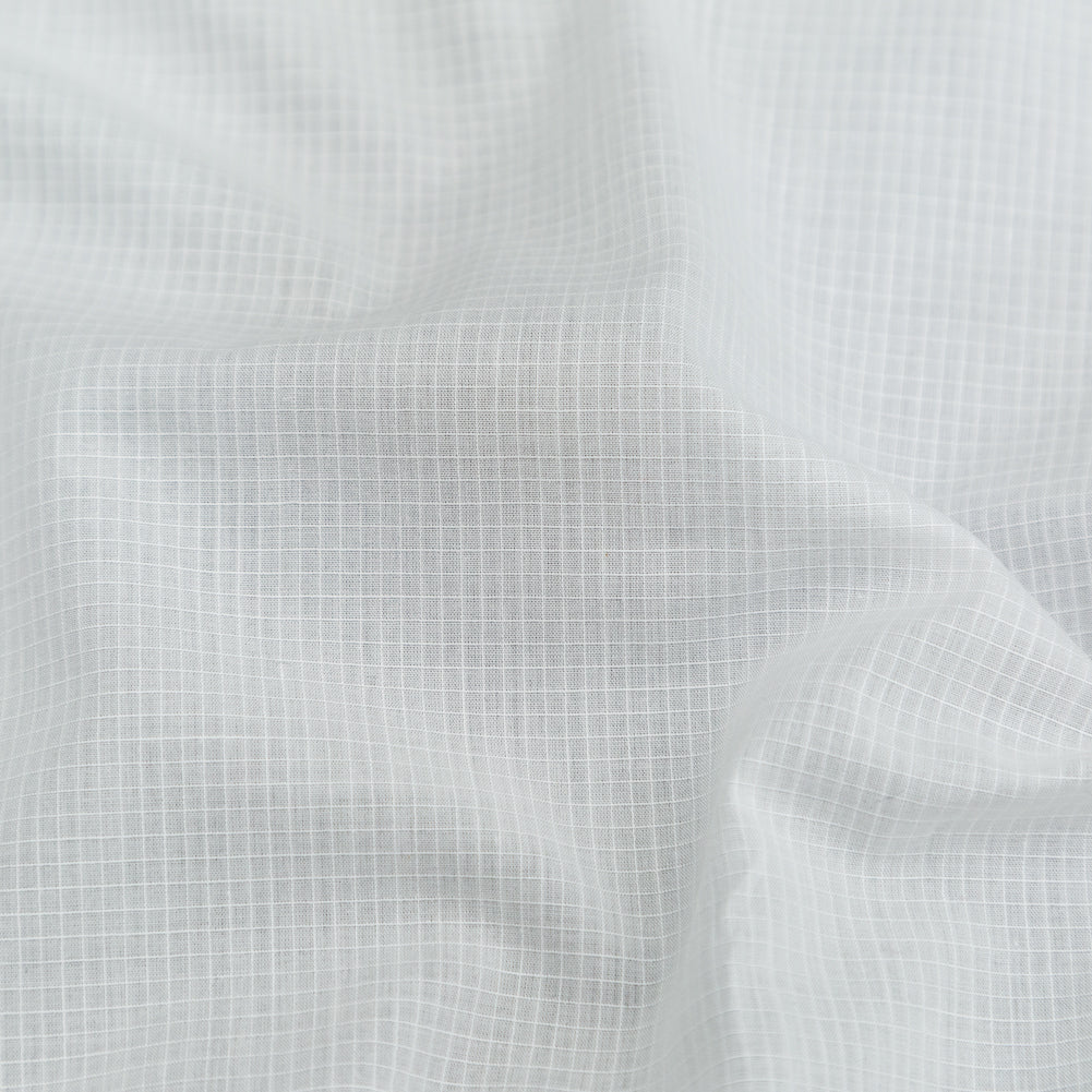 Rag & Bone White Cotton Ripstop Detail