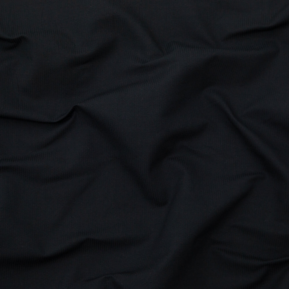 Rag & Bone Green Tinted Black Tonal Pinstriped Cotton Woven