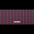 Rag & Bone Red, Navy and Gray Plaid Stretch Cotton Twill Full