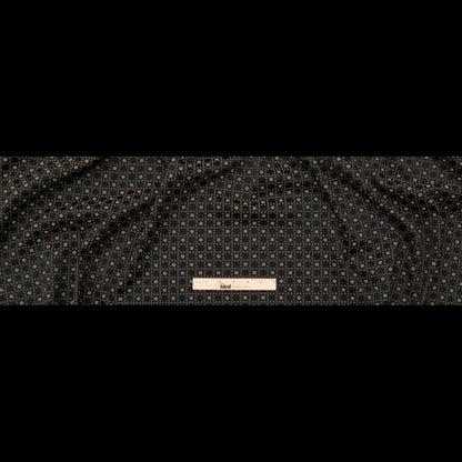 Rag & Bone Black, Bronze and Green Geometric Stretch Jacquard Full