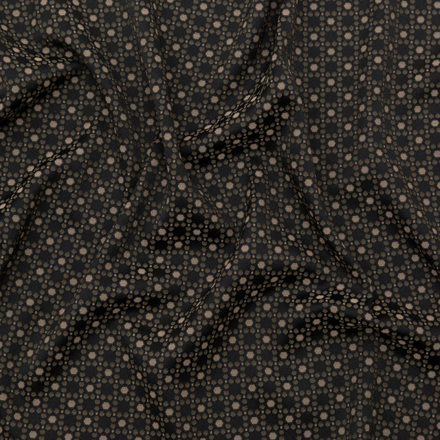 Rag & Bone Black, Bronze and Green Geometric Stretch Jacquard