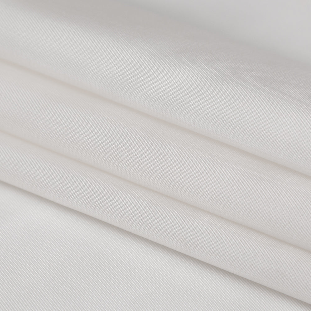 Acetate Twill Lining - Off-White - Granada Collection Detail