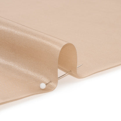 Acetate Twill Lining - Dark Sand - Granada Collection Folded