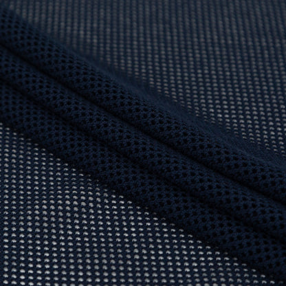 Rag & Bone Navy Stretch Cotton Netting Folded