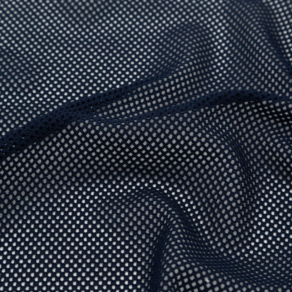 Rag & Bone Navy Stretch Cotton Netting Detail