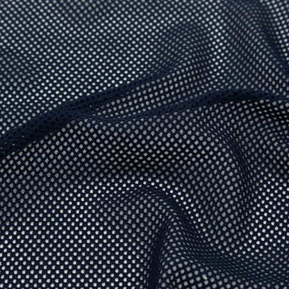 Rag & Bone Navy Stretch Cotton Netting Detail