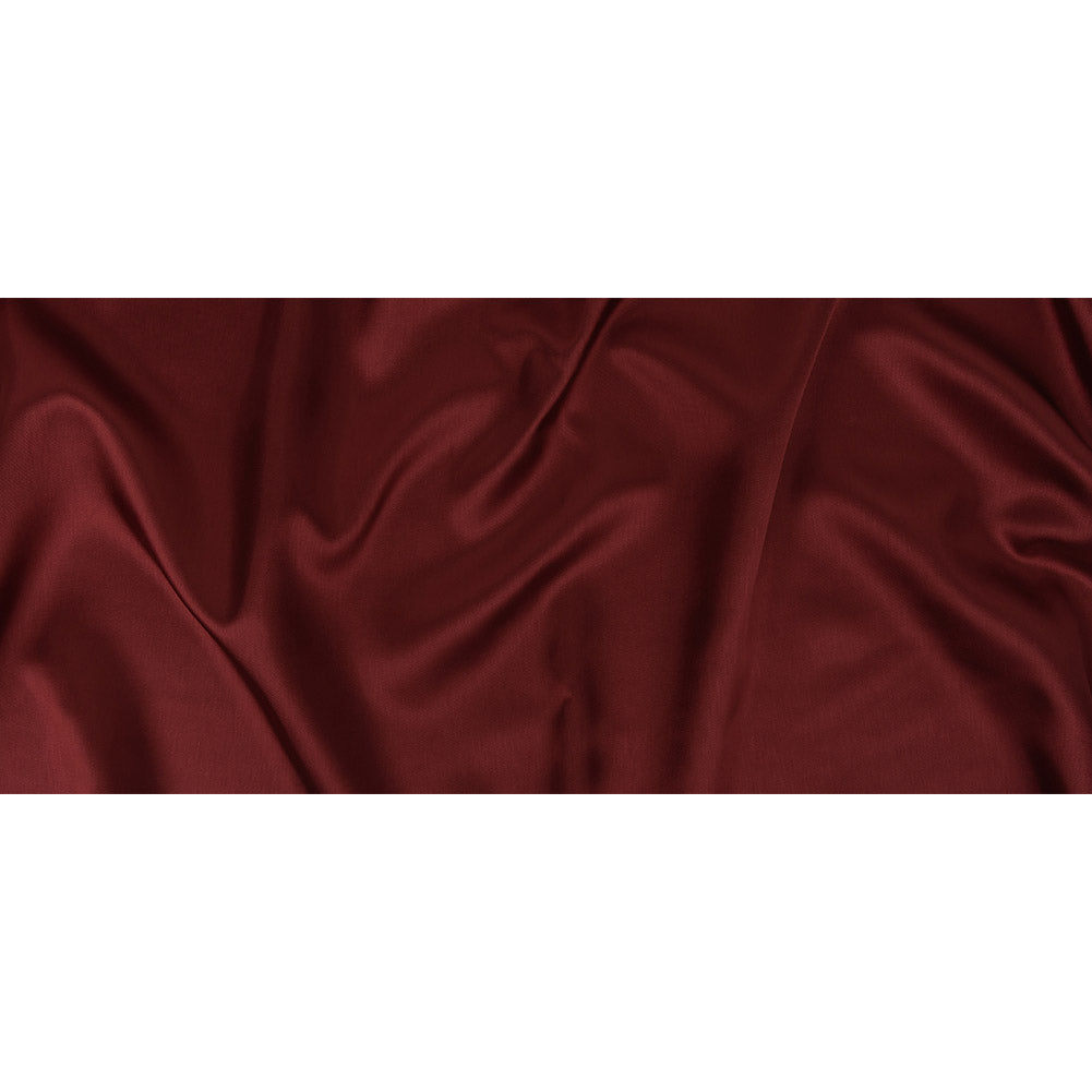 Granada Italian Red Twill Acetate Lining Folded