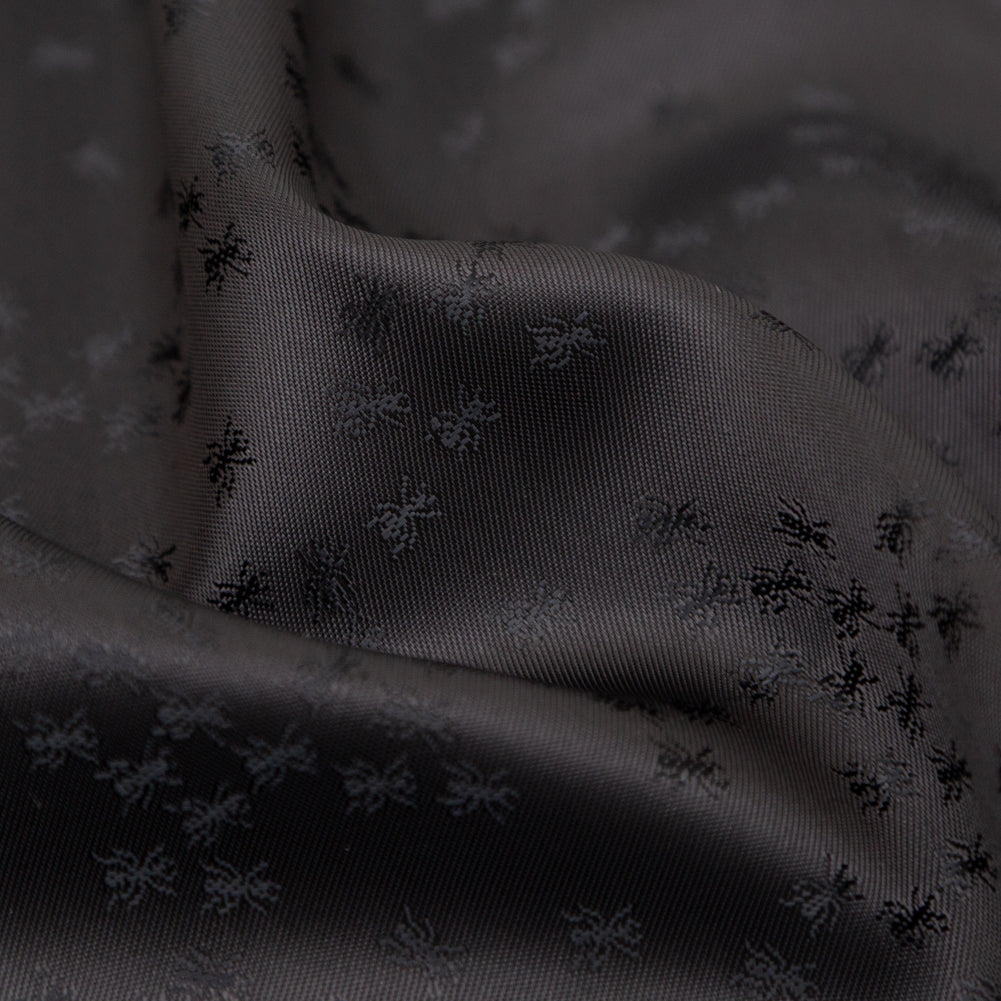 Ants Jacquard Lining - Black Full