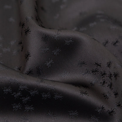 Ants Jacquard Lining - Black Full
