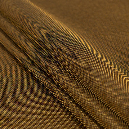 Italian Metallic Gold and Black Knit Pique Detail
