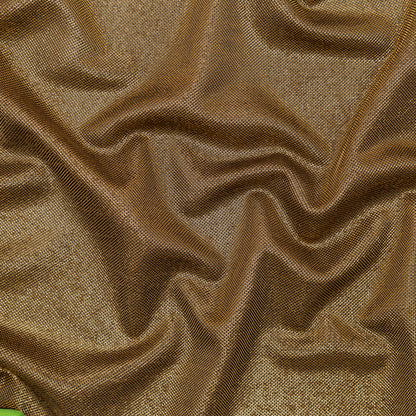 Italian Metallic Gold and Black Knit Pique