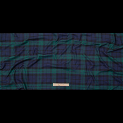 Black Watch Plaid Cotton Flannel Full