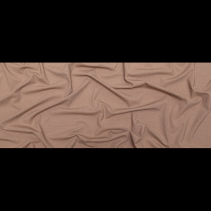 Italian Heather Fawn Stretch Wool Suiting Full