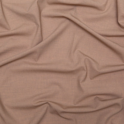 Italian Heather Fawn Stretch Wool Suiting