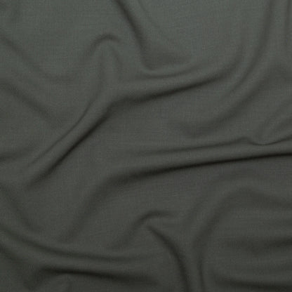 Italian Spinach Stretch Wool Twill