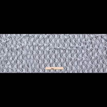Stretch Lace - Lunar Rock Gray Floral Full