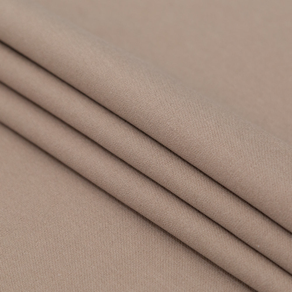 Italian Portabella Stretch Rayon Twill Folded