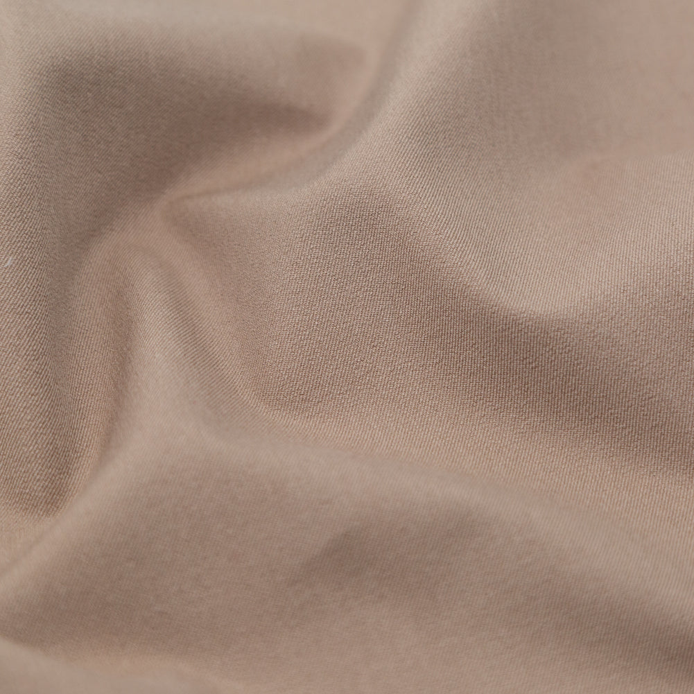 Italian Portabella Stretch Rayon Twill Detail