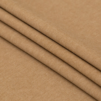 Italian Walnut Stretch Ponte Knit Folded