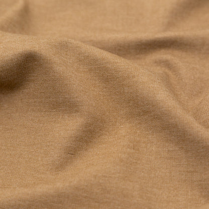 Italian Walnut Stretch Ponte Knit Detail
