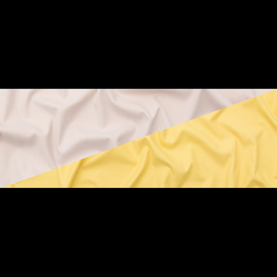 Italian Canary and Moonstruck Double-Faced Stretch Cotton Twill Full
